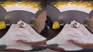 Petite Redheads Share VR Threesome Blowjob Experience
