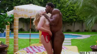 Blonde MILF Craves BBC and Takes a Deep Creampie