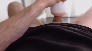 Muscular Teen Strokes a Sleeve in POV Compilation