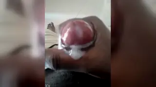 Indian Guy Strokes a Massive Black Cock
