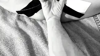 Bound Curvy Woman Squirts Hard During Anal