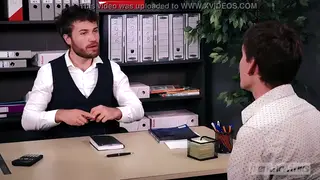 Hairy European Stepdad Barebacks Muscular Teen in Uniform
