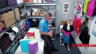 Blonde MILF Taken Rough by Uniformed Officer in Doggystyle