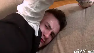 Black Stud Pounds a Tight Hole After a Sloppy Blowjob