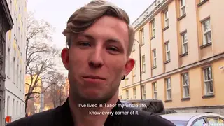 European Jock Takes Rough Spanks and Deep Rimming Outdoors