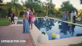 Redhead Waitress Cheats on Boyfriend in POV Doggystyle