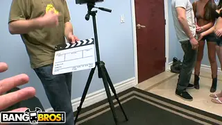 Voluptuous Latina Shows Off Curves During Casting Session