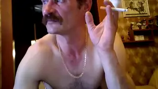 European Twink and Mature Partner Share a Webcam Blowjob Session