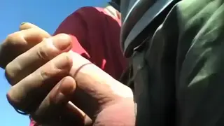 Seasoned Man Strokes Out a Thick Load
