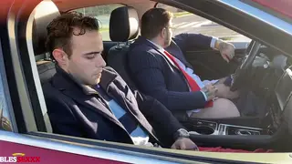 Straight Guys Jerk Off Together for Gay Cash