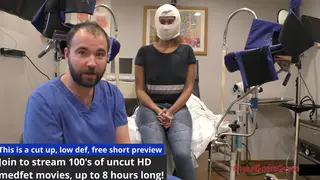Latina Patient Takes a Deep Exam on the Desk