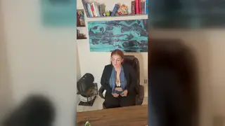 Tattooed Redhead Squirts During POV Doggystyle
