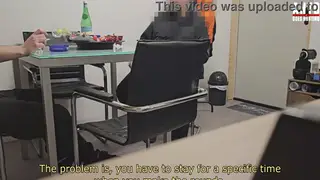 Mature European Officer Delivers Uniform Blowjob