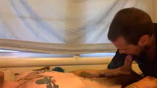 Slender Twink Strokes Himself on Camera
