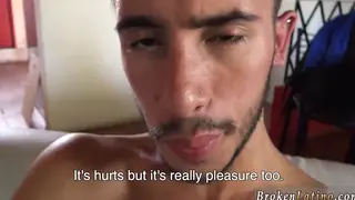 Latino Guy Delivers a Sloppy Blowjob