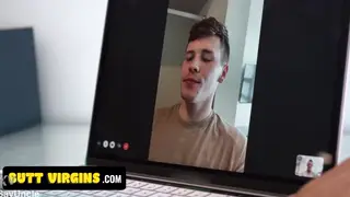 Redhead Twink Explores First Time With Muscular Hunk