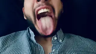 Hairy Latino Twink Edges Uncut Cock in ASMR POV