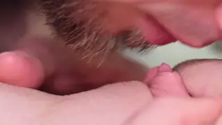 POV Close-Up Captures Intense Pussy Licking Orgasm