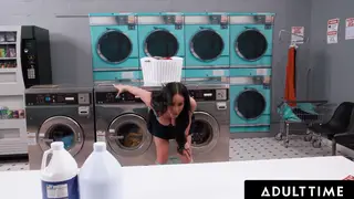 Stranger Ambushes Babe in Public Laundromat for Rough Toy Play
