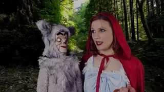 Petite Redhead Rides in Cosplay Fantasy