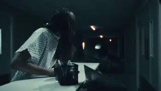 Brunette Lesbians Explore Supernatural Pussy Eating in Horror Setting