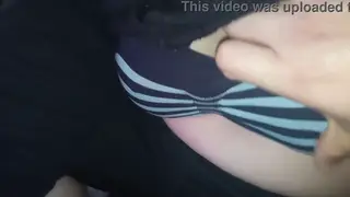 Latina Neighbor Strokes Him to a Messy Finish