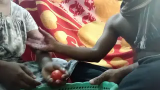 Busty Indian MILF in Maid Cosplay Enjoys Rough Spanking
