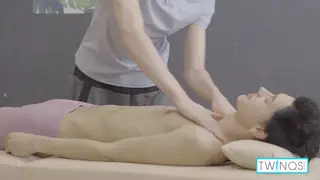 Twink Delivers Sensual Massage Before Bareback Session