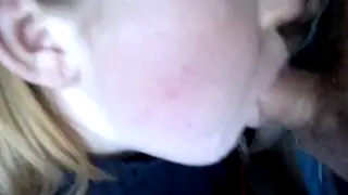Office Rookie Sucks Her Stepdad at the Desk