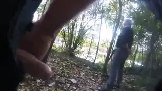 Mature Daddy Barebacks Stranger Under the Bridge