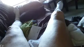 Mature Man Explodes in a Sudden Climax