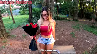 Busty Latina MILF Gets Picked Up for Outdoor Holiday Sex