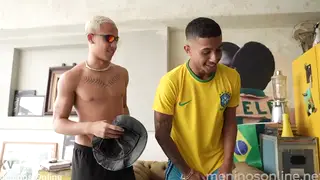 Twink Compilation Shows Raw Interracial Bareback Action