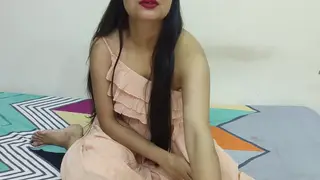 Indian Teen Fantasizes Neighbor While Toying Herself