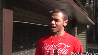 White Bottom Takes a Massive Black Cock