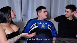 Voluptuous Latina Rides Her Step-Cousin Deep