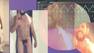Hairy Latino Bear Strips Down for the Camera