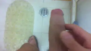 Teen Beats Off in Bathroom Until He Cums