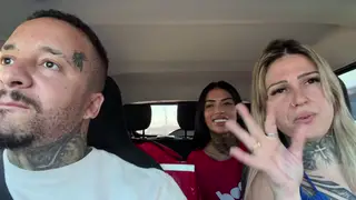 Busty Women Share Lesbian Car Encounter With Delivery Driver