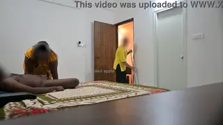 Maid in Uniform Gives Deepthroat Before Pussy Licking