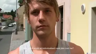 Muscular Jock Rims and Spanks Twink Outdoors