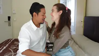 Curvy Amateur Enjoys Interracial Passion in POV