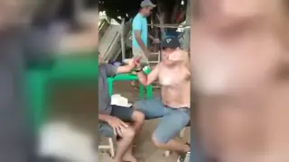 Mature Daddy Guides Guy Through First Blowjob