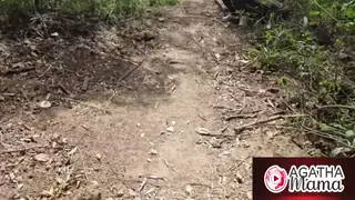 Busty Blonde Latina Takes BBC Anal Outdoors