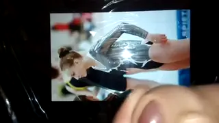 European Man Receives Cum Tribute on Face and Lips