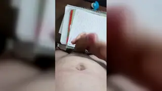 Solo Guy Shows Off His Heavy Length