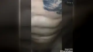 Tattooed Guy Shows Off His Ink in a Solo Tease
