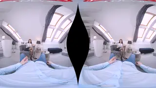 European MILF Delivers VR Blowjob in Immersive POV