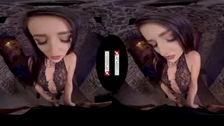 Petite European Brunette Takes Anal in VR Cosplay POV