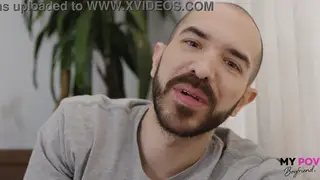 Hairy Bear Takes You Rough in Living Room POV